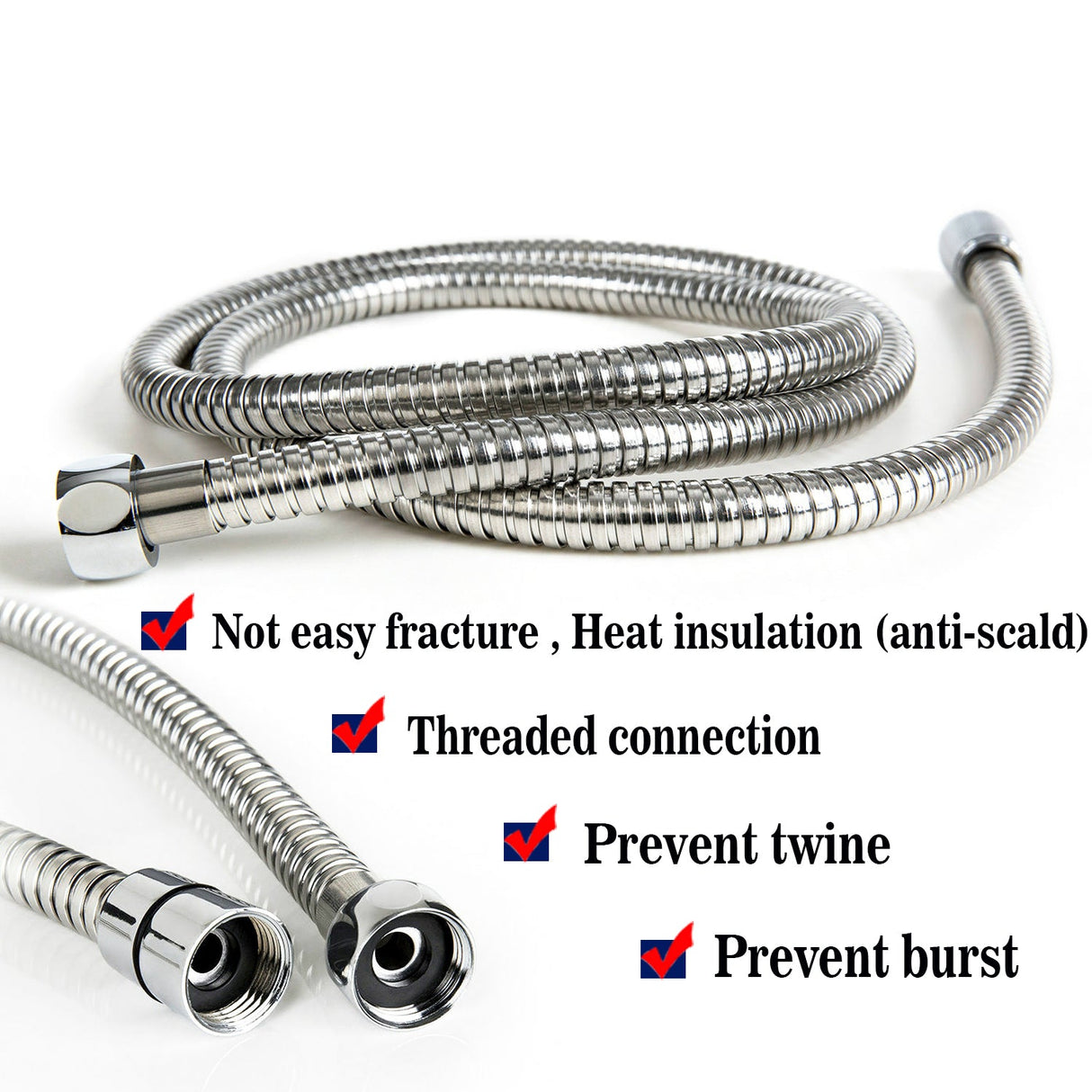 Modern Splash Chrome Thermostatic Shower Set-H-17