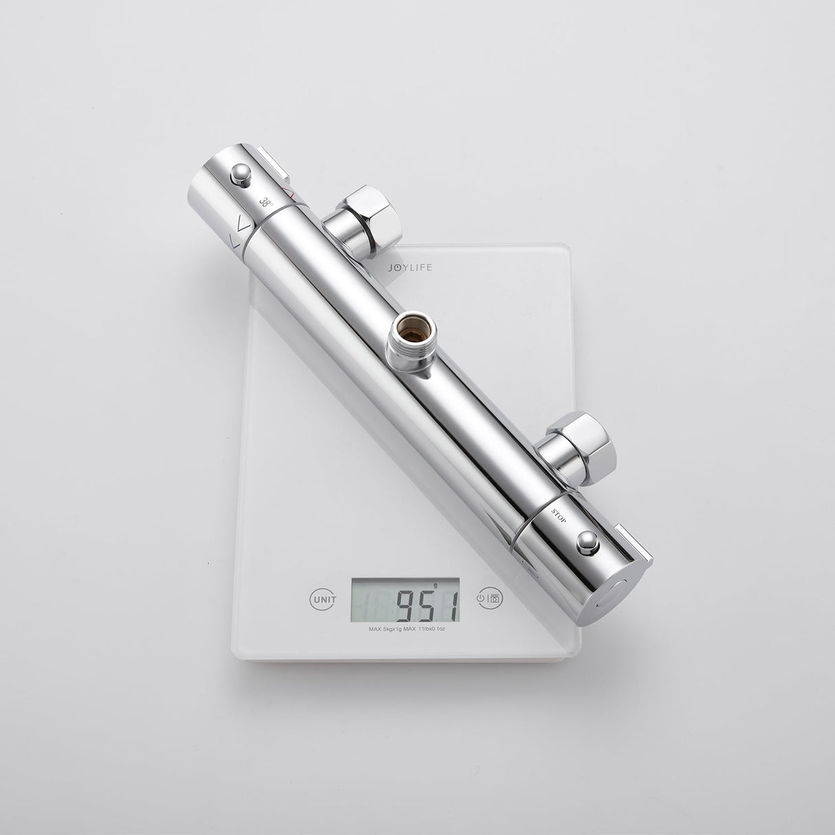 Modern Splash Chrome Thermostatic Shower Mixer-H-210F