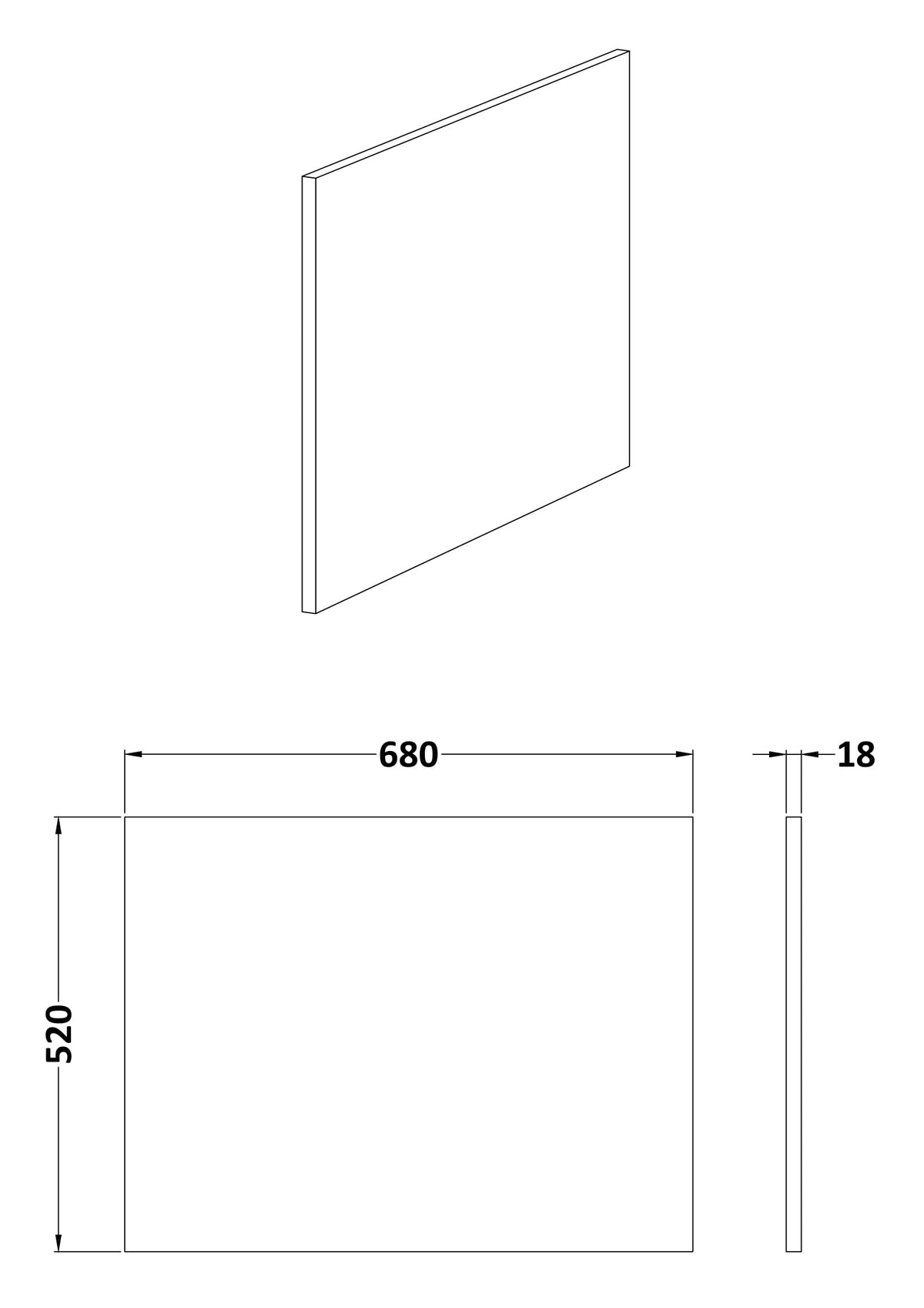 Modern Splash 700mm L-Shaped Metallic Slate MFC Shower Bath Panel With Plinth