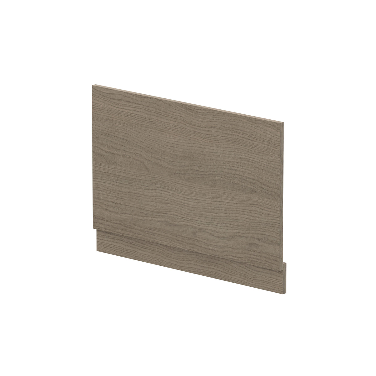 800mm Solace Oak MFC Woodgrain End Bath Panel With Plinth