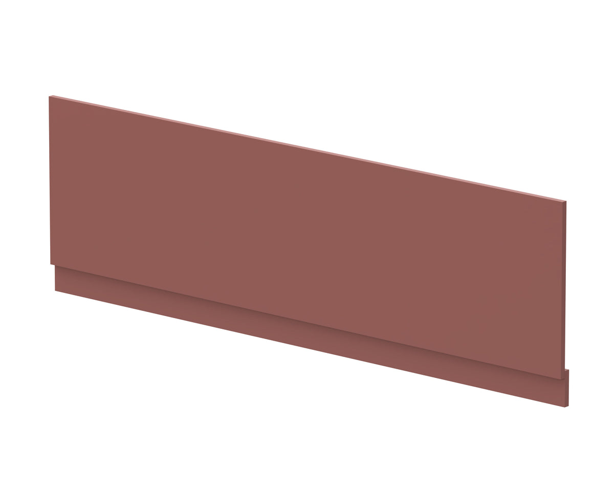 Modern Splash 1800mm Smoked Red MFC Smooth Matt Front Bath Panel