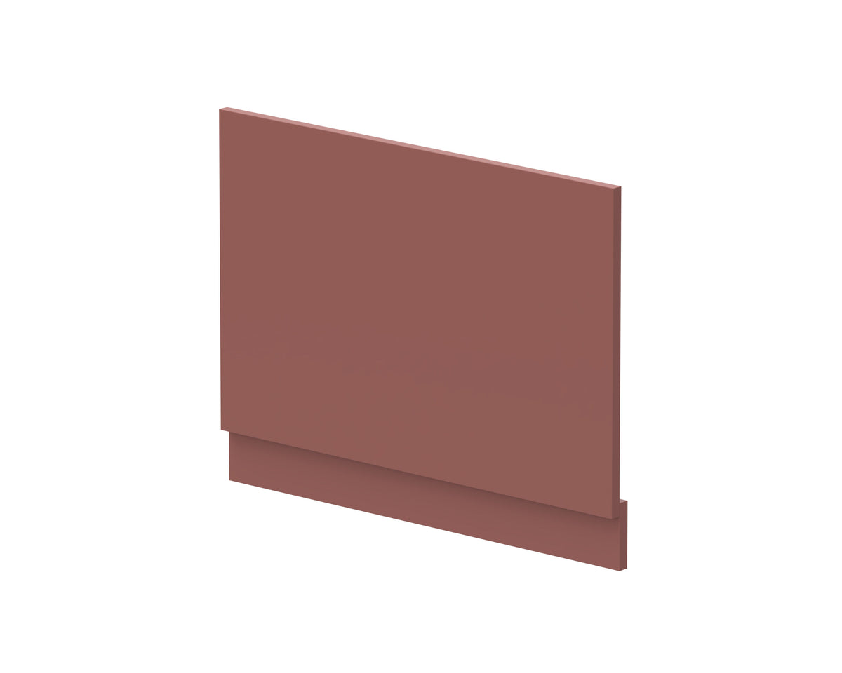 Modern Splash 750mm Smoked Red MFC Smooth Matt End Bath Panel