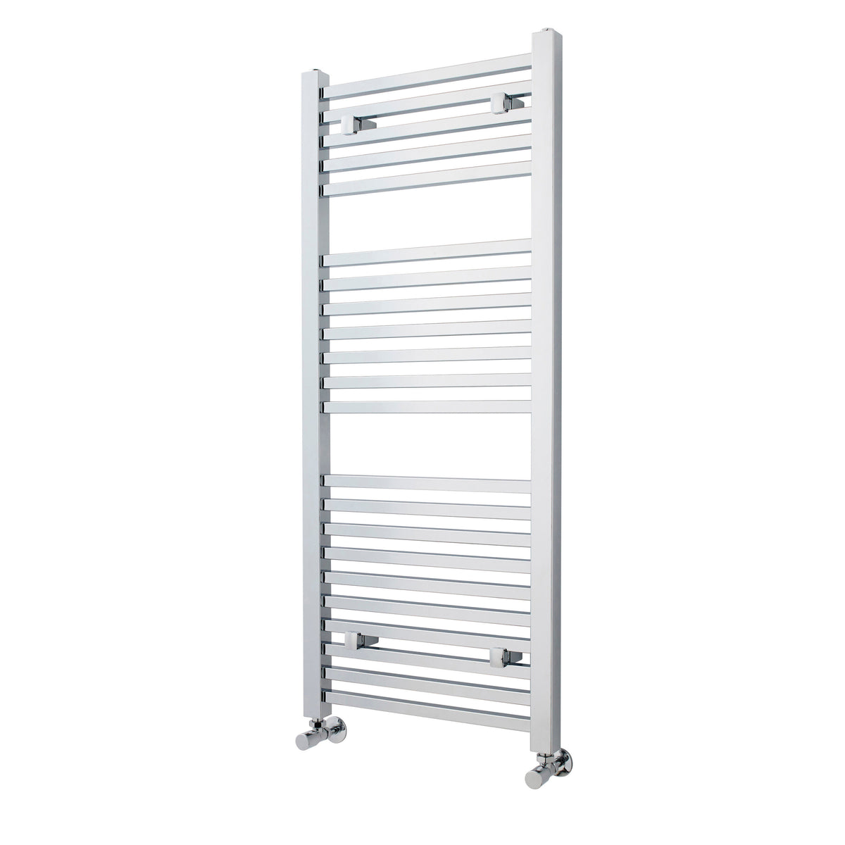 Modern Splash Chrome 1200mm x 500mm Vertical Square Ladder Rail