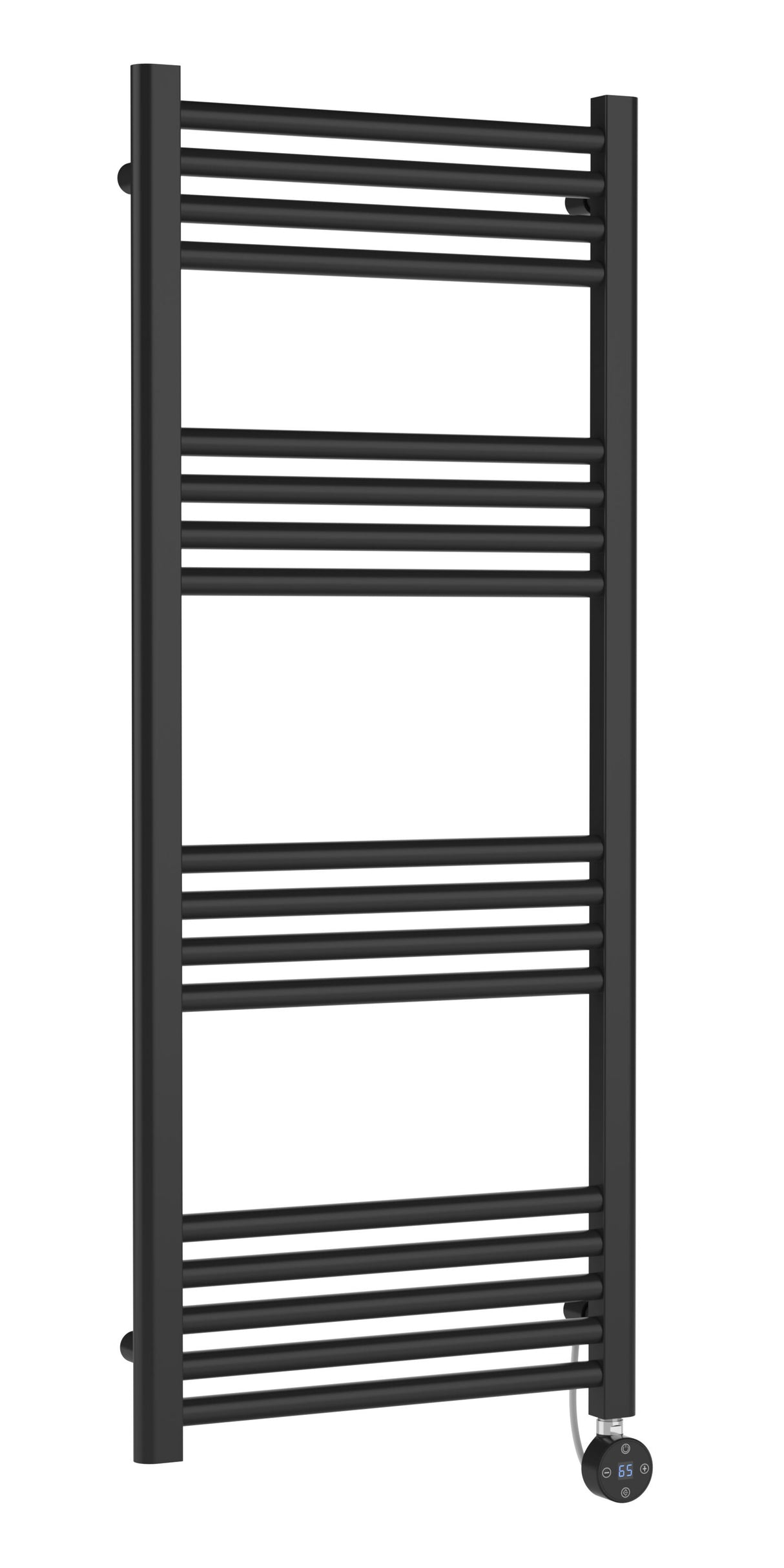 Anthracite 1200mm x 500mm Vertical Electric Heated Towel Rail