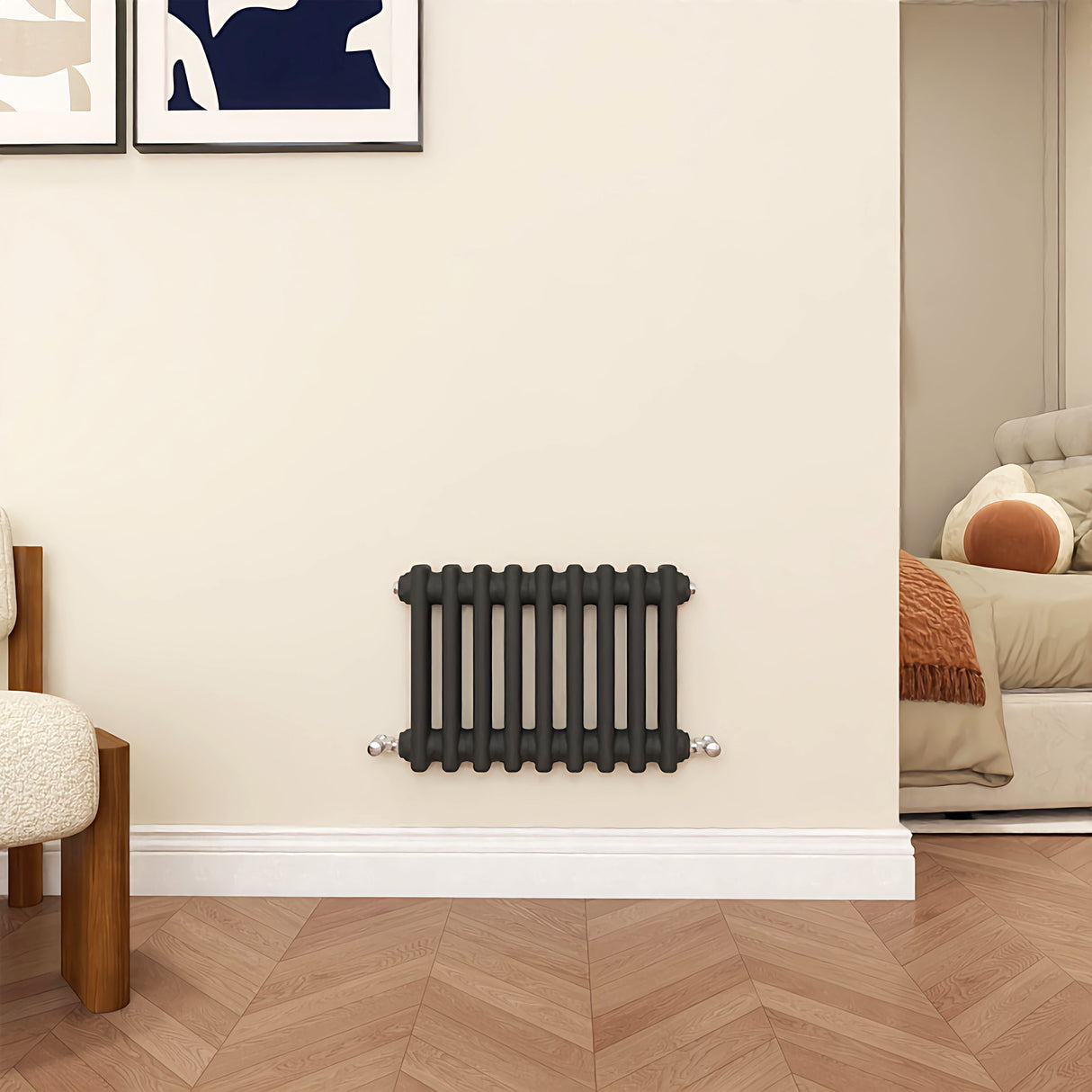 Modern Splash Cast Iron Anthracite Radiator CIR3-9-2N