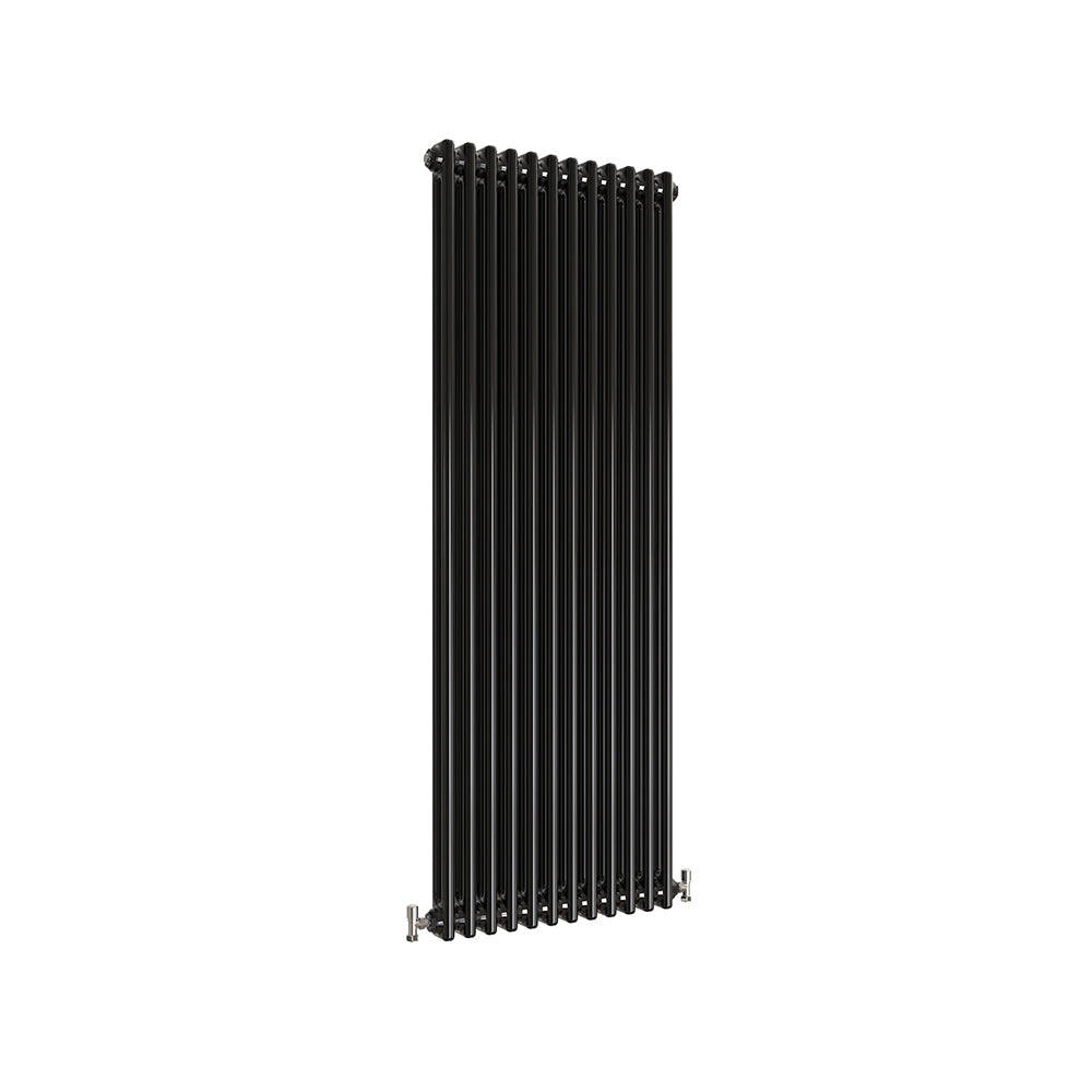 Modern Splash Cast Iron Black Radiator CIR15-12-2K