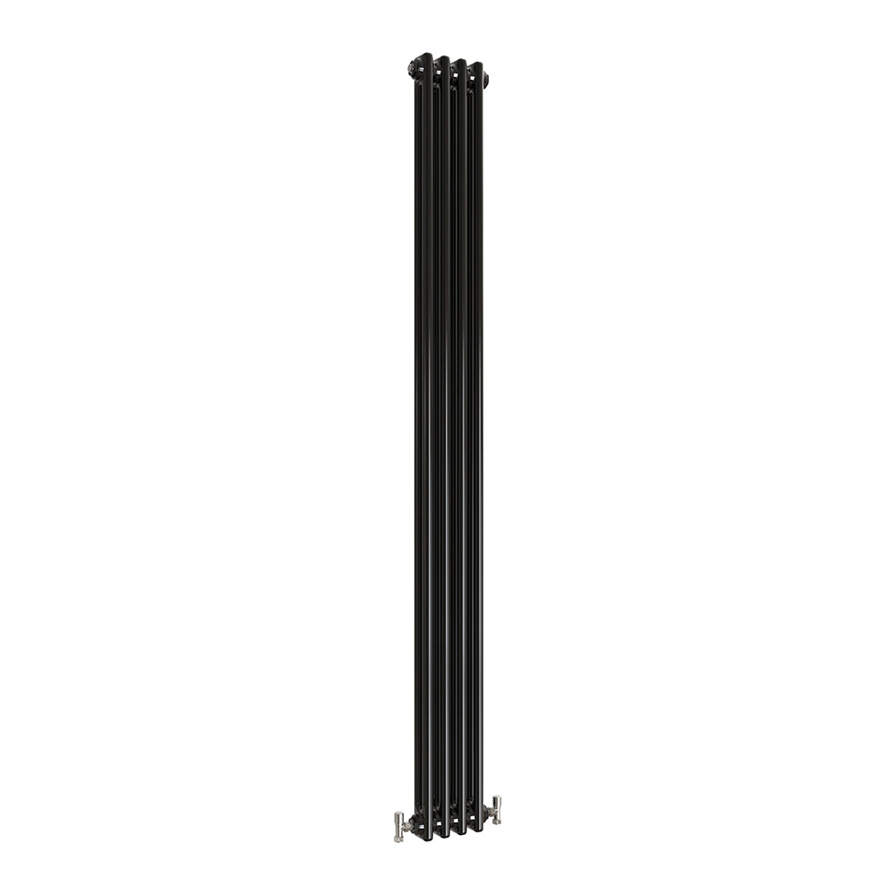 Modern Splash Cast Iron Black Radiator CIR18-4-2K