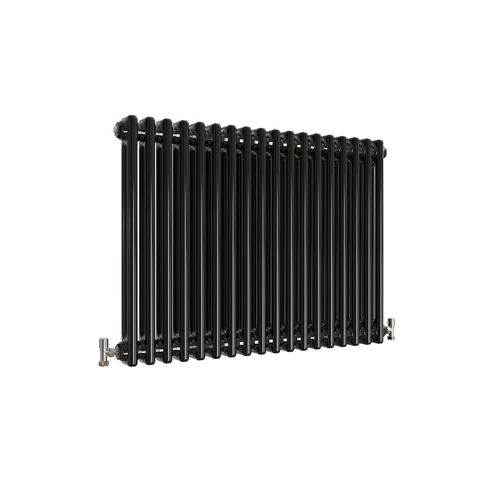 Modern Splash Cast Iron Black Radiator CIR6-18-2K
