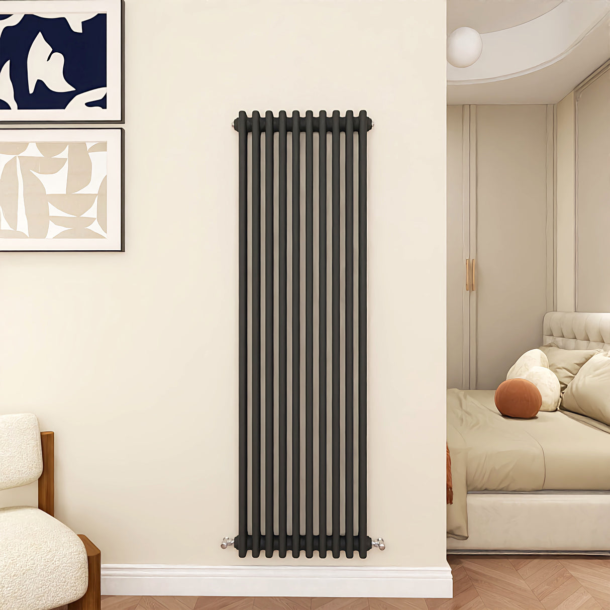 Modern Splash Cast Iron Anthracite radiator-CIR15-10-3N