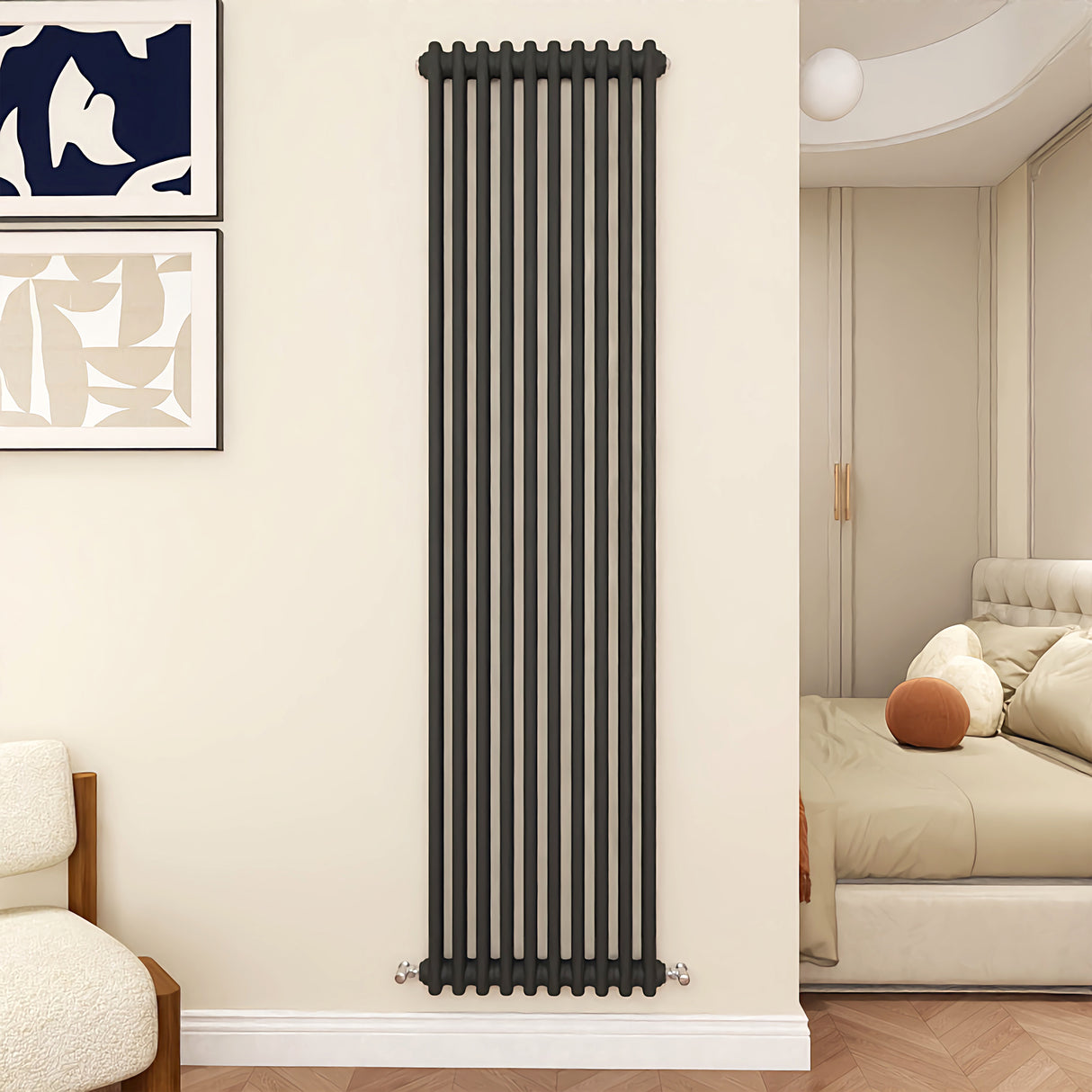 Modern Splash Cast Iron Anthracite radiator-CIR18-10-2N