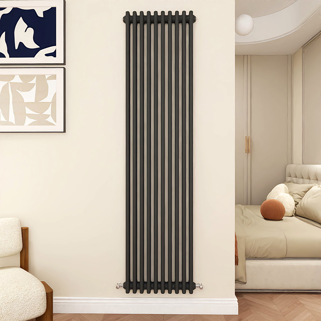 Modern Splash Cast Iron Anthracite radiator-CIR18-10-3N