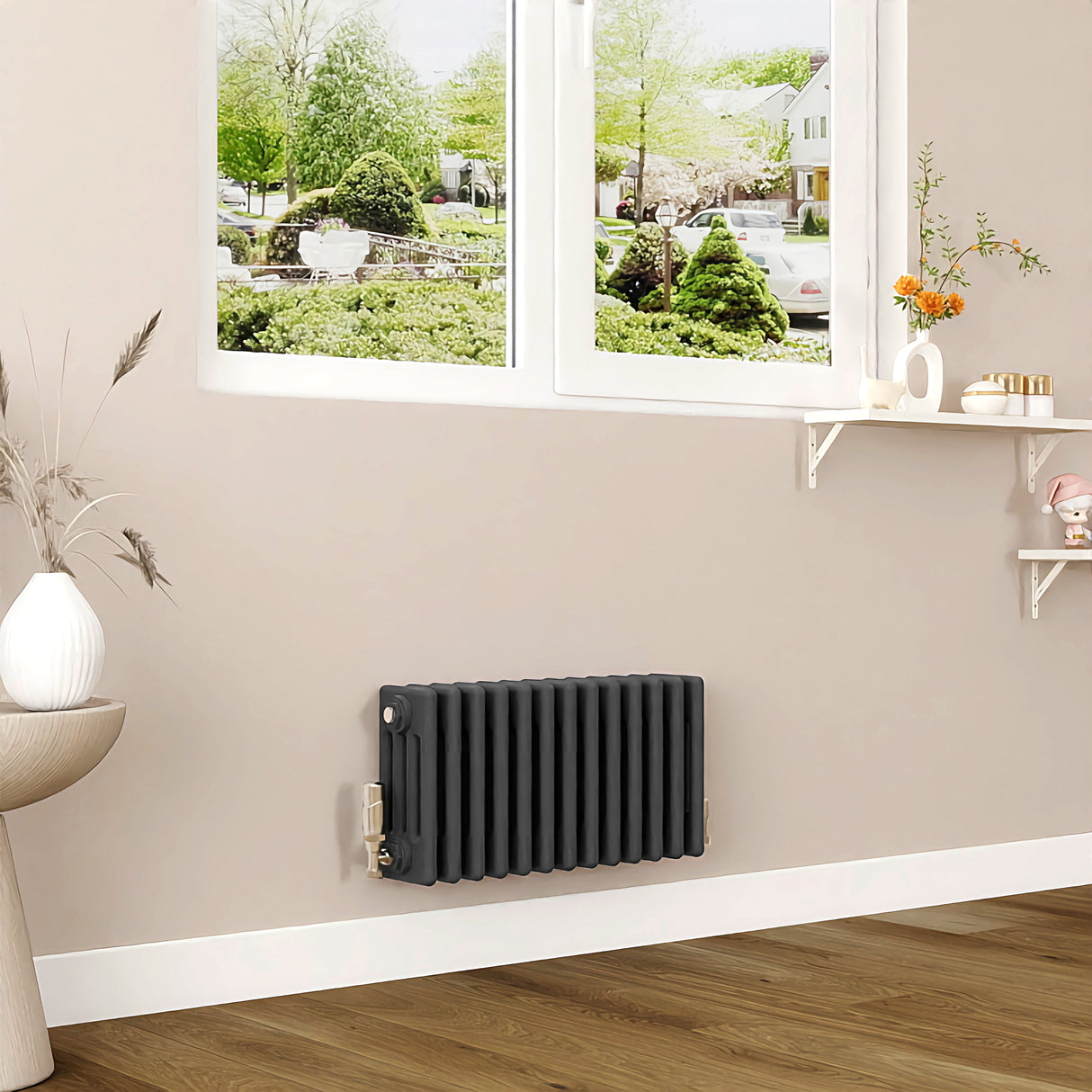 Modern Splash Cast Iron Anthracite Radiator-CIR3-13-4N