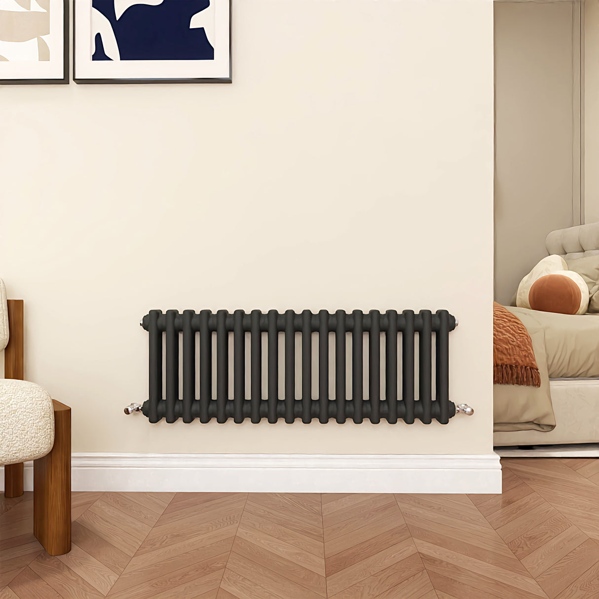Modern Splash Cast Iron Anthracite radiator-CIR3-18-2N