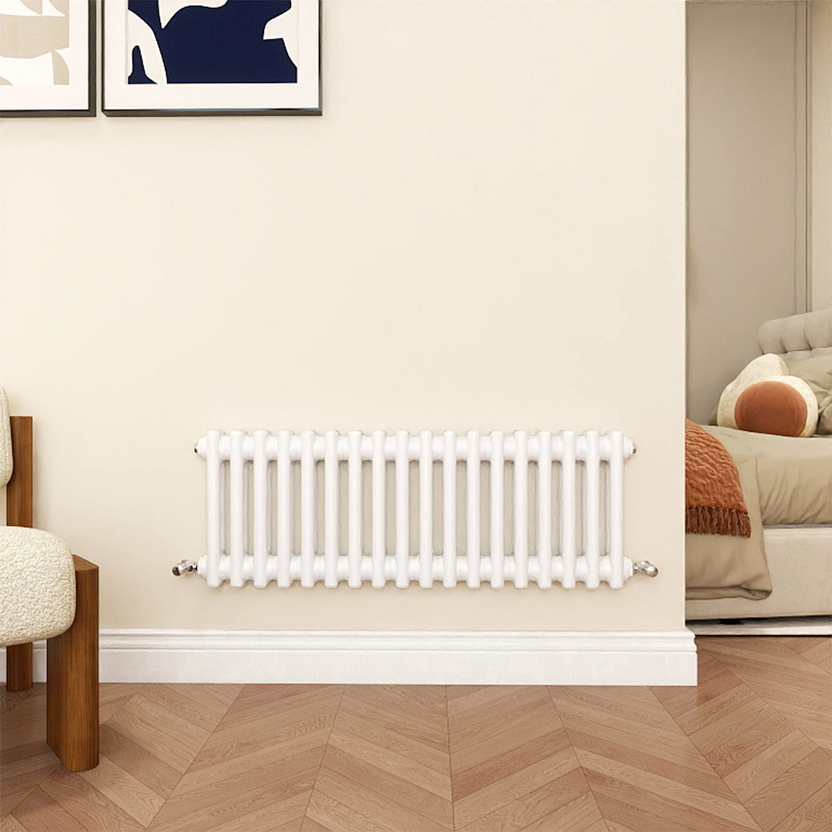 Modern Splash Cast Iron White radiator-CIR3-18-2T