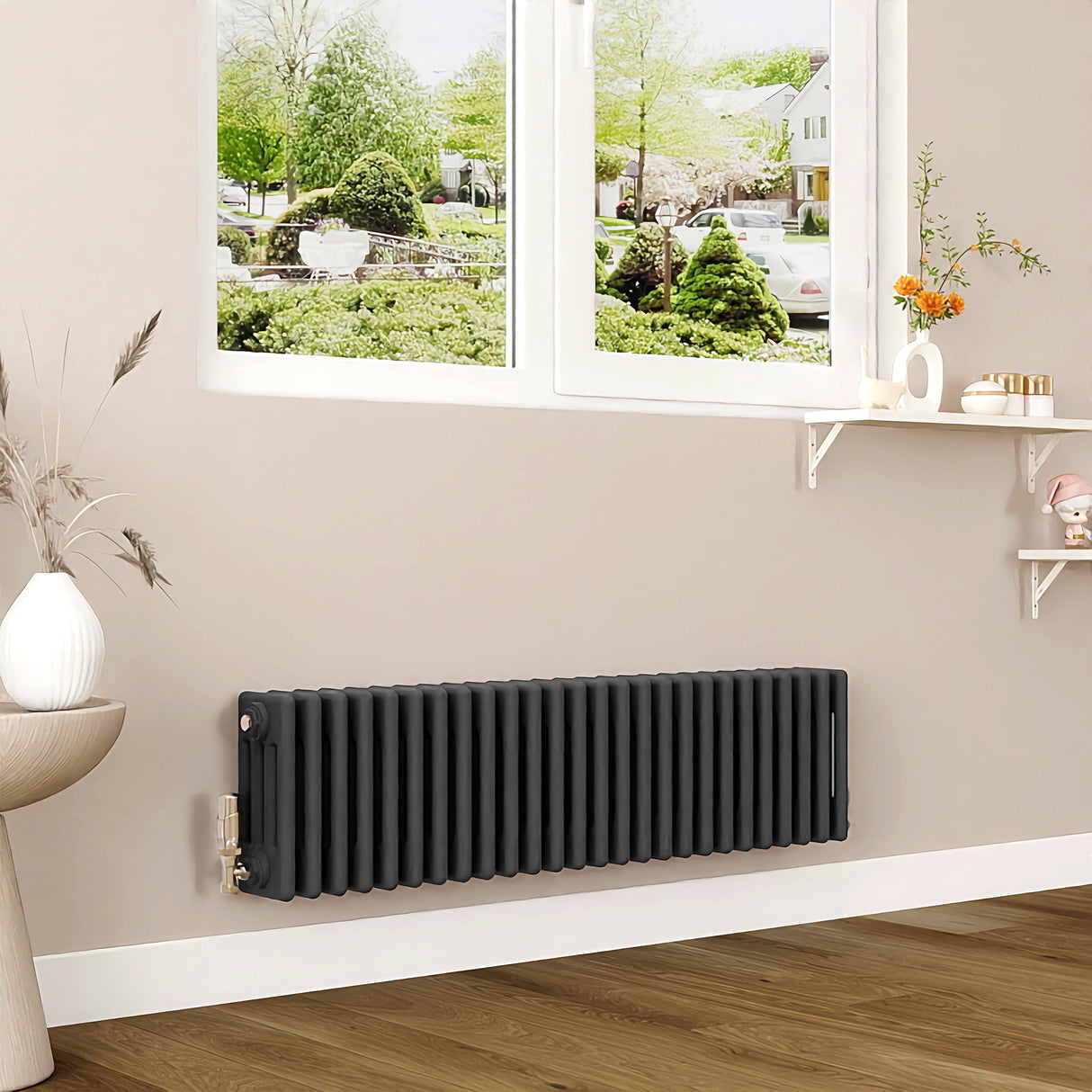 Modern Splash Cast Iron Anthracite Radiator-CIR3-26-4N
