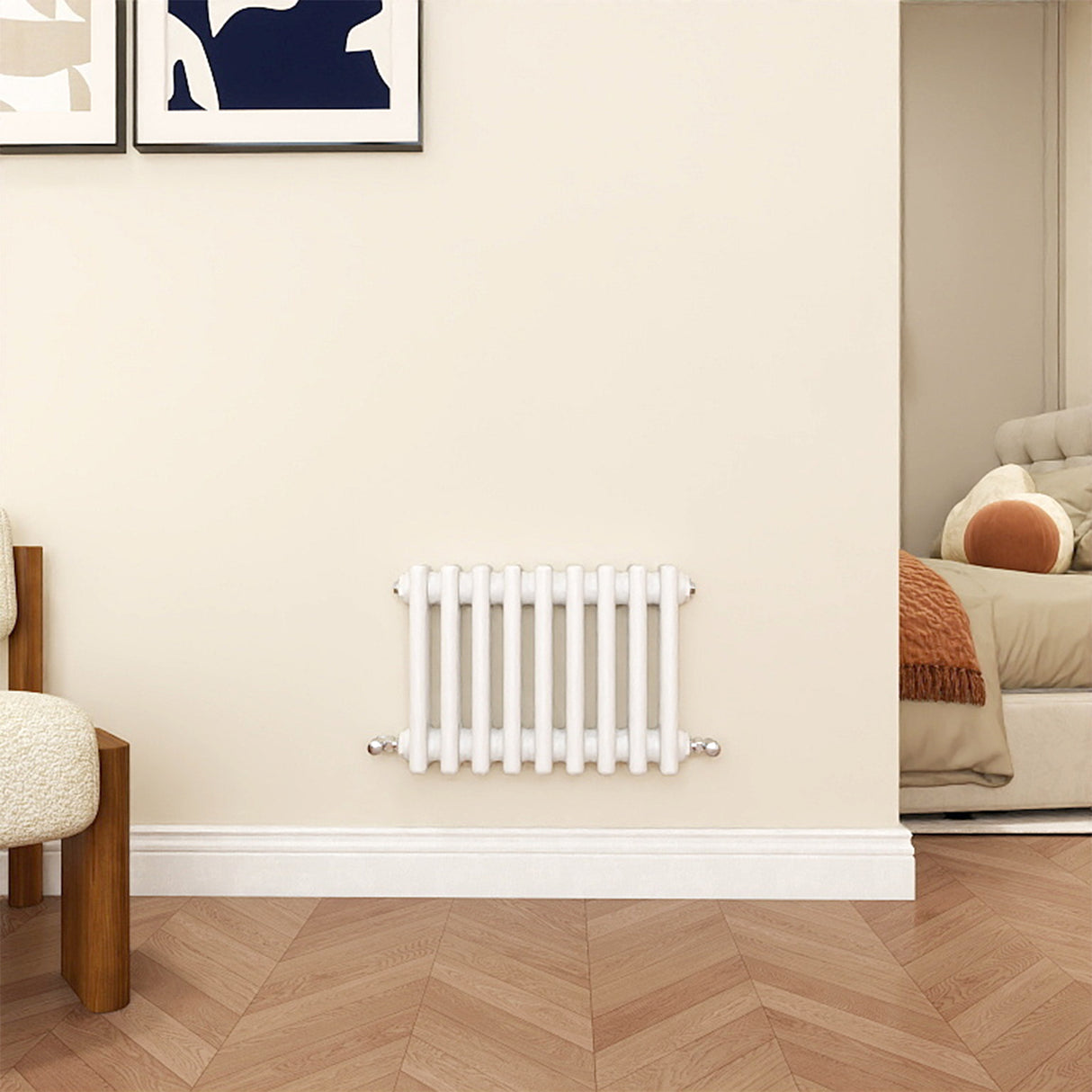 Modern Splash Cast Iron White radiator-CIR3-9-3T