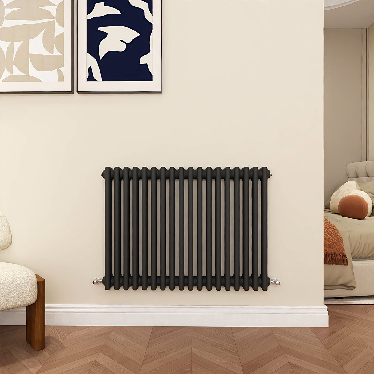 Modern Splash Cast Iron Anthracite radiator-CIR6-18-3N