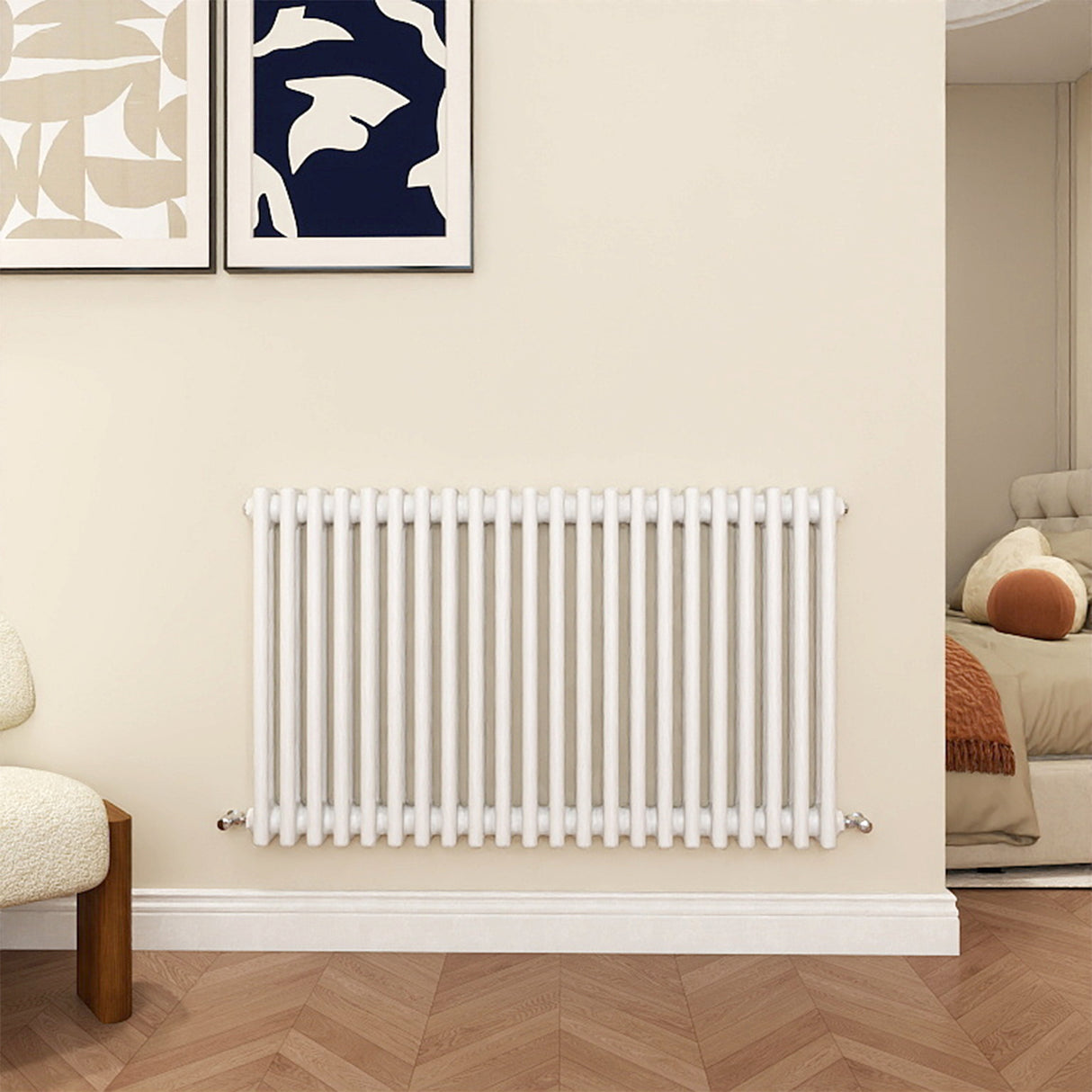 Modern Splash Cast Iron White radiator-CIR6-22-3T