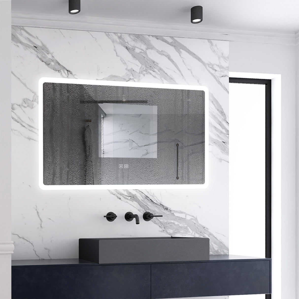 Modern Splash Led Mirror- BM-HD1505BM