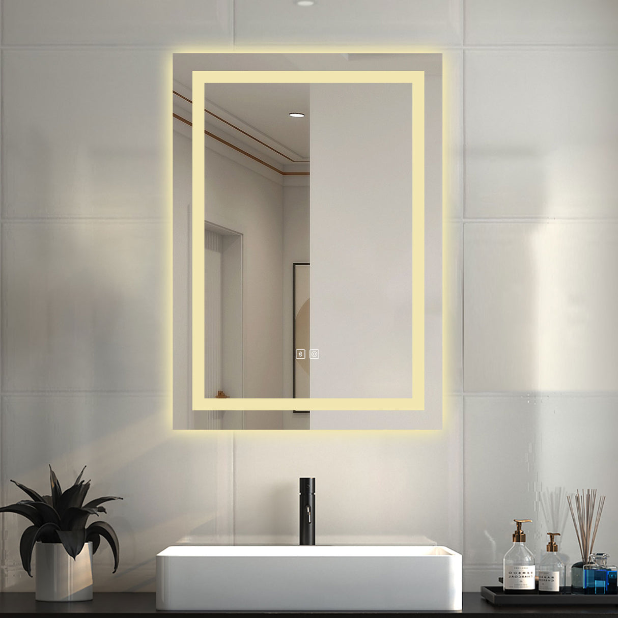 Modern Splash Led Mirror- BM-HD1302BS