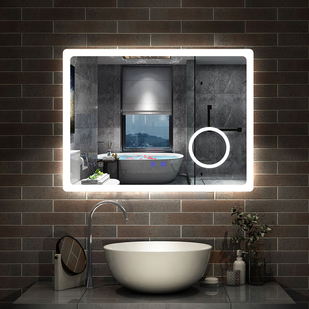 Modern Splash Led Mirror- BM-HD1503BSXTM