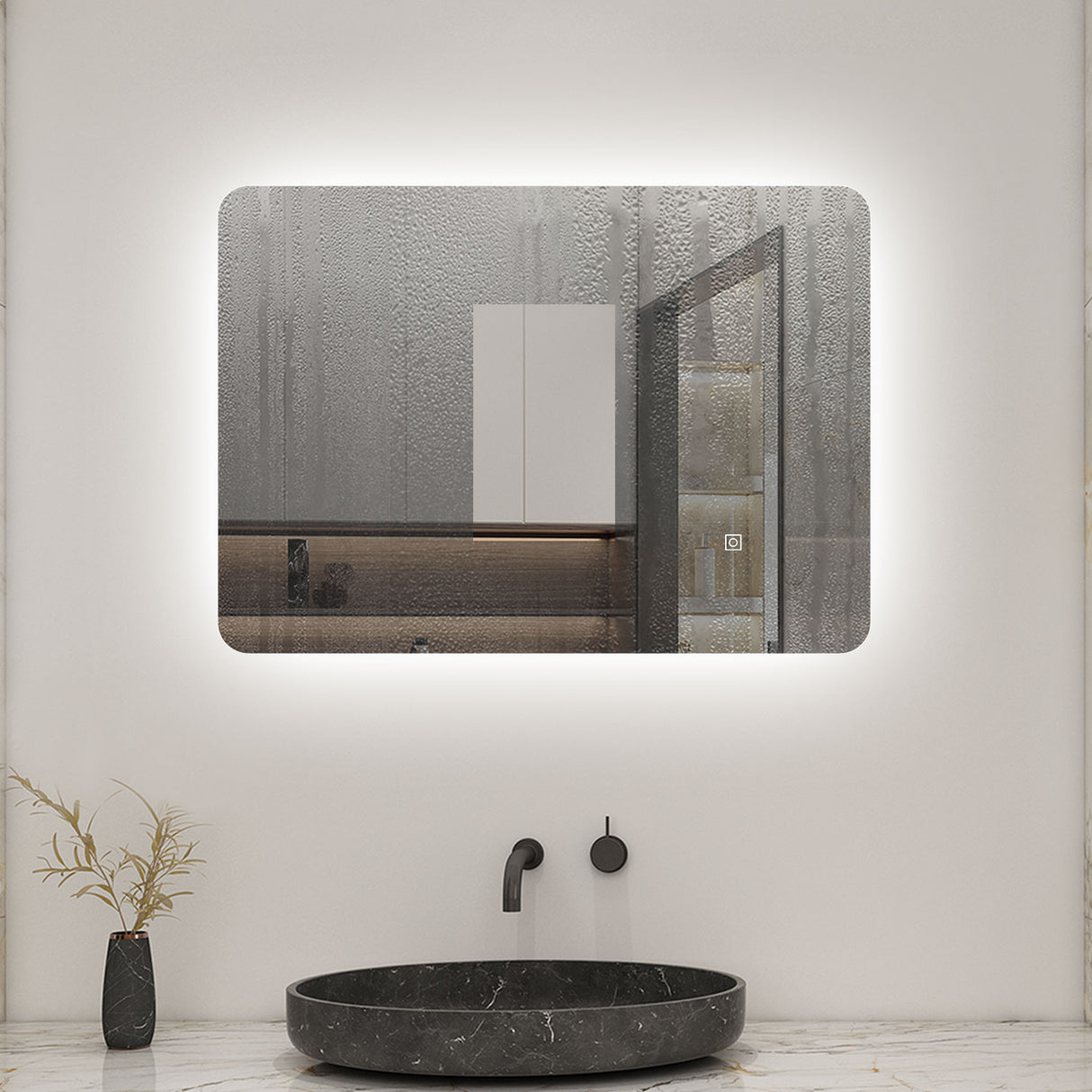 Modern Splash Led Mirror- BM-HD2501