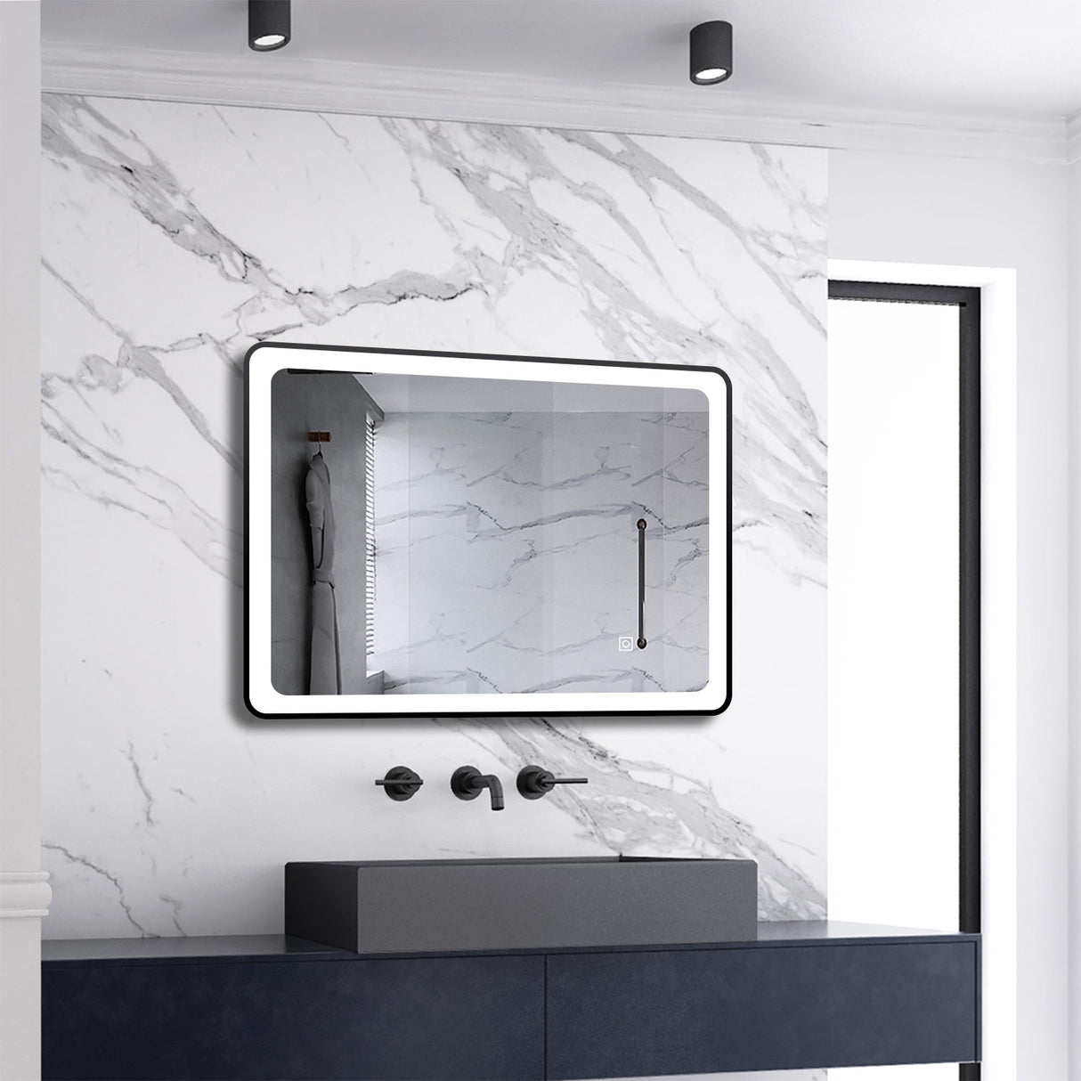 Modern Splash Led Mirror- BM-HDFK1502H