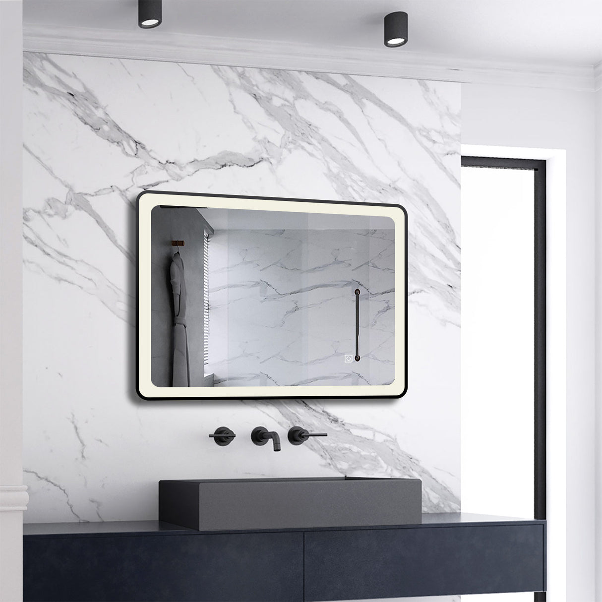 Modern Splash Led Mirror- BM-HDFK1502H