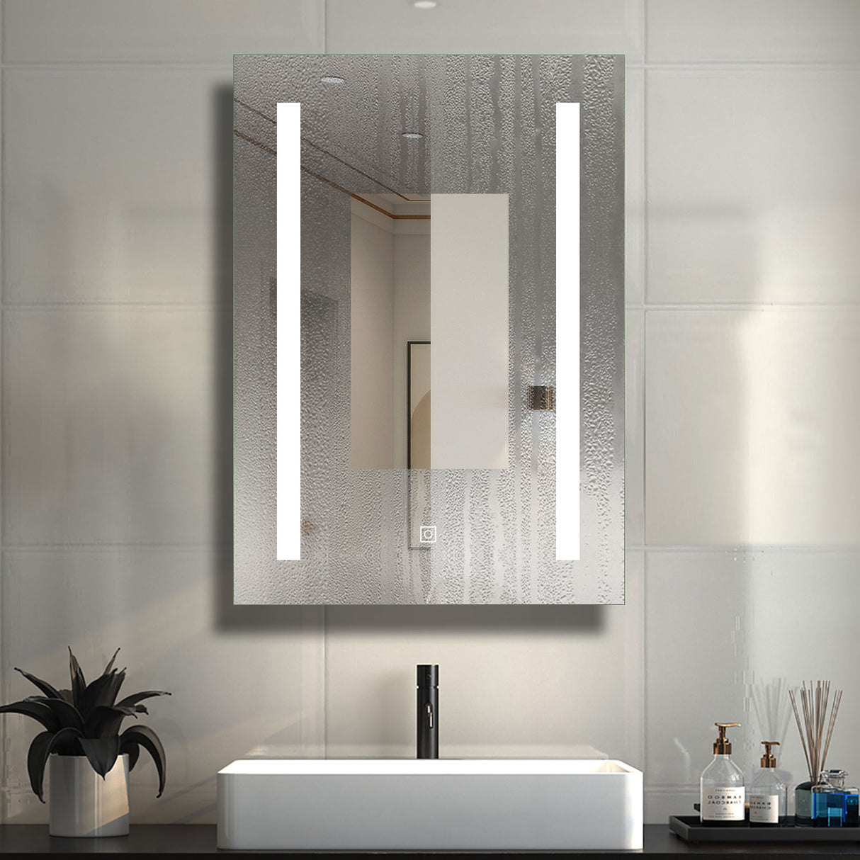 Modern Splash Led Mirror- BM-HDHY02
