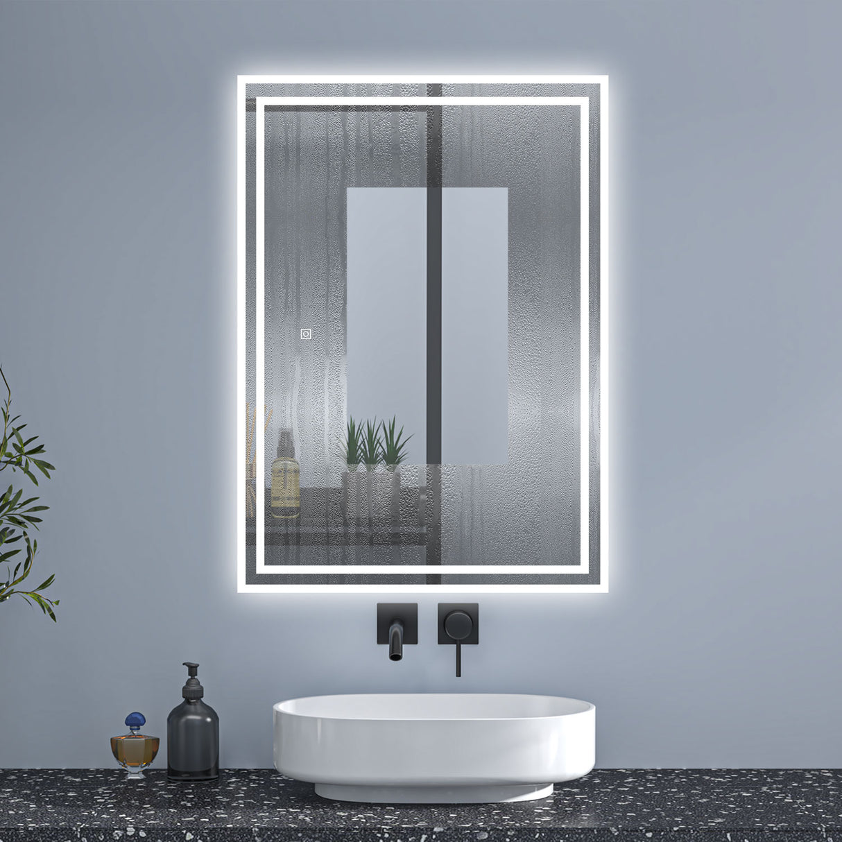 Modern Splash Led Mirror- BM-HDS1402TX