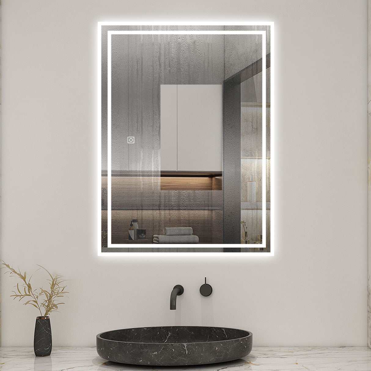 Modern Splash Led Mirror- BM-HDS1403TX
