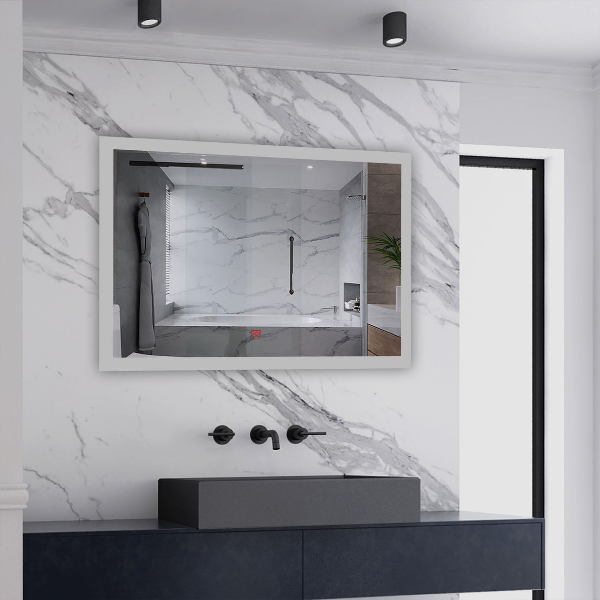 Modern Splash Led Mirror- BM-HDS1504