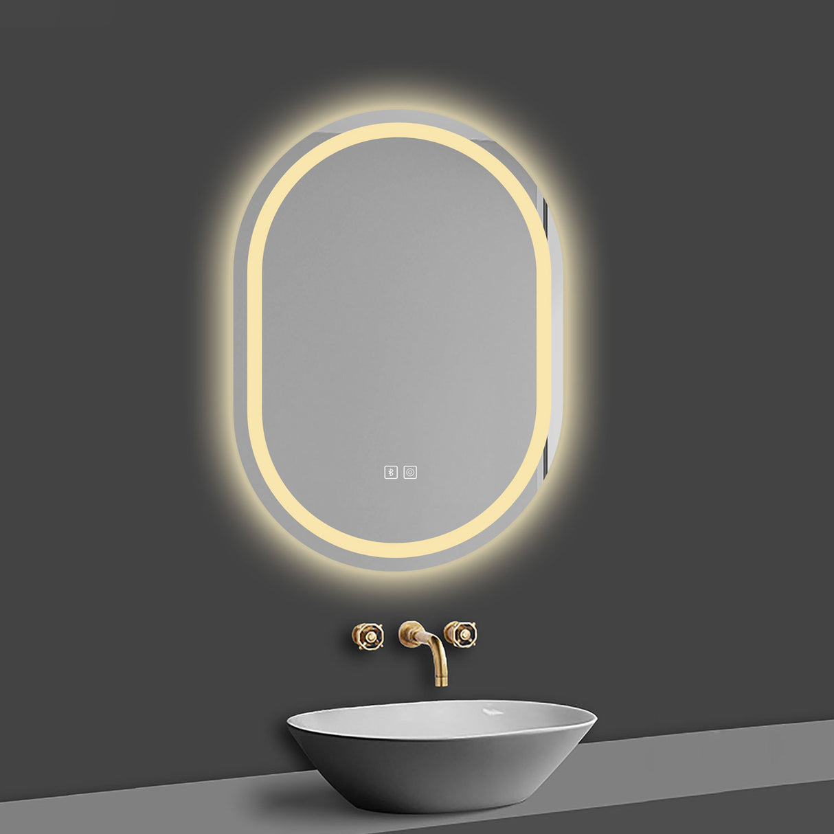 Modern Splash Led Mirror- BM-HDSPD106BS