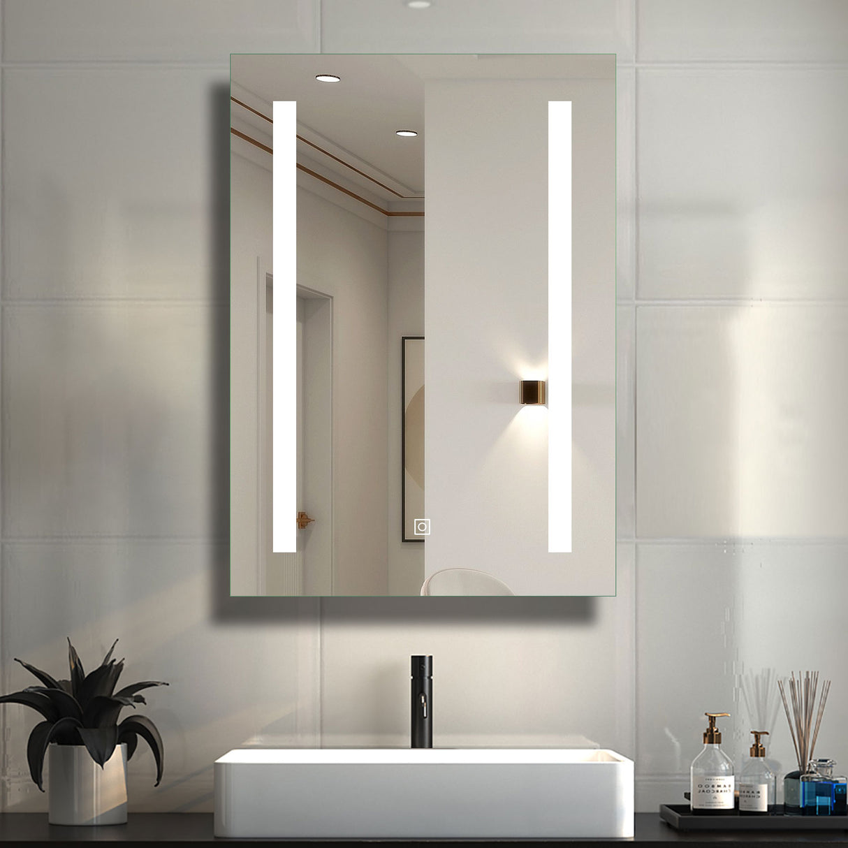 Modern Splash Led Mirror- BMG-HDHY02