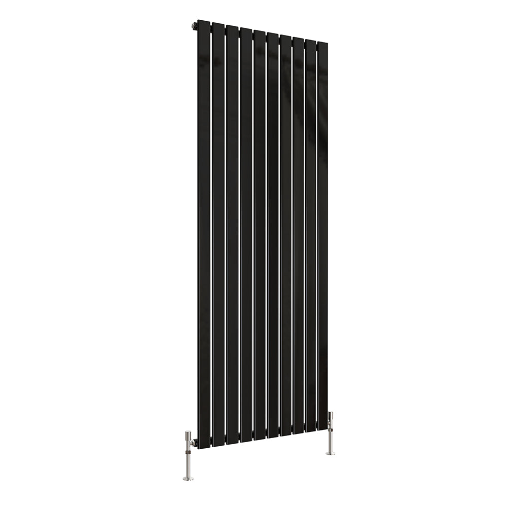 Modern Splash Flat Panel Black Radiator FP18-10-1K