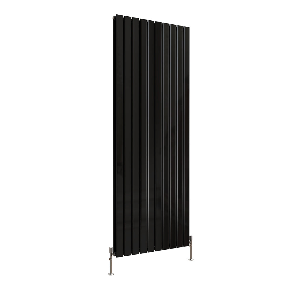 Modern Splash Flat Panel Black Radiator FP18-10-2K