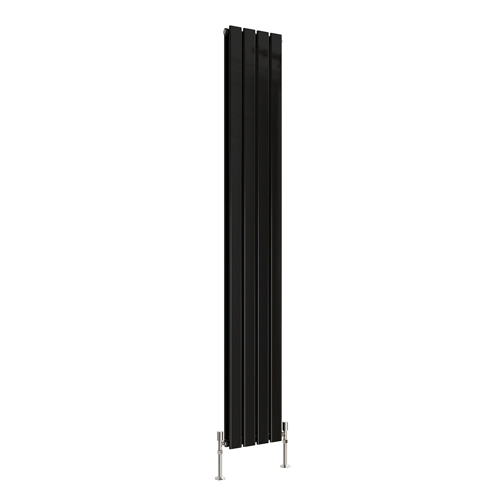 Modern Splash Flat Panel Black Radiator FP18-4-2K