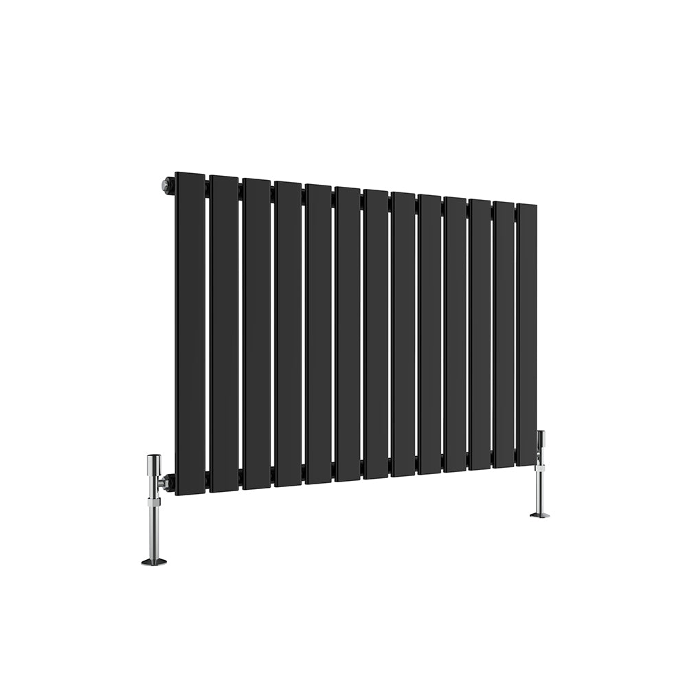 Modern Splash Flat Panel Black Radiator FP6-13-1K