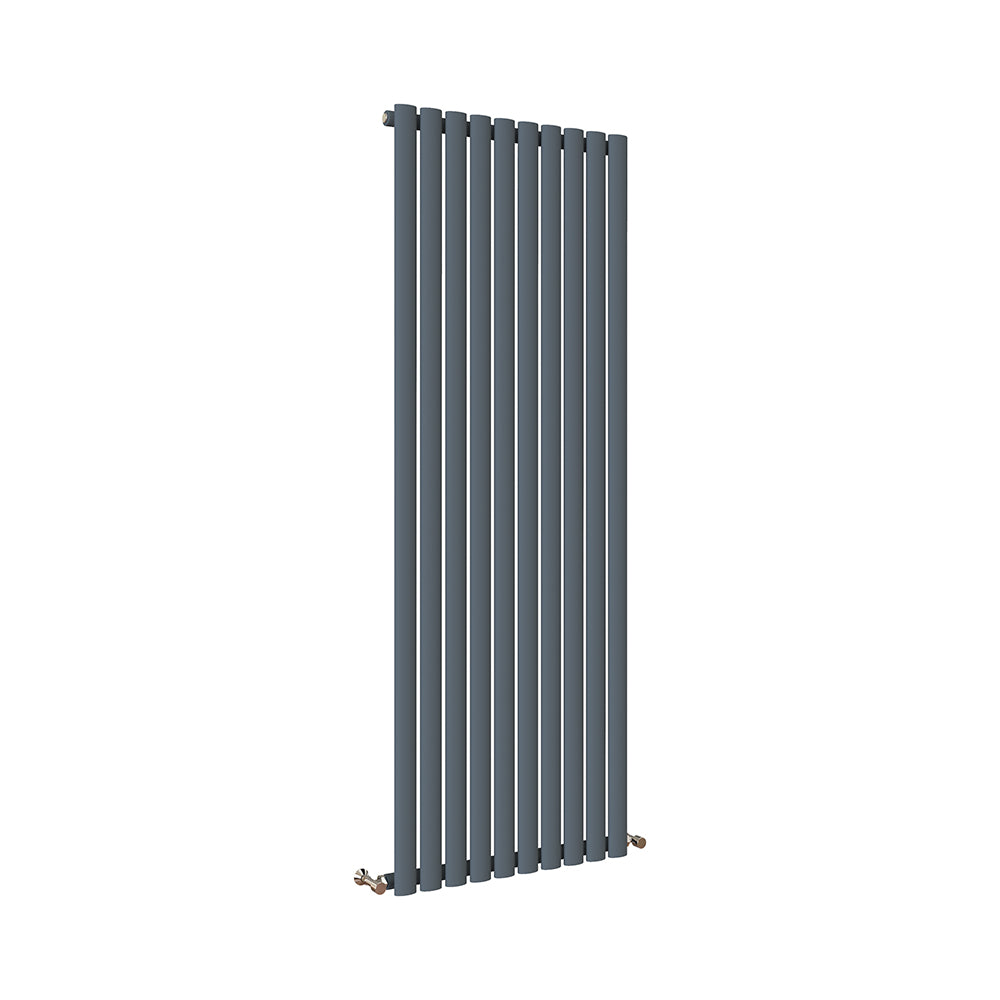 Modern Splash Oval Column Anthracite Radiator NZ16-10-1N
