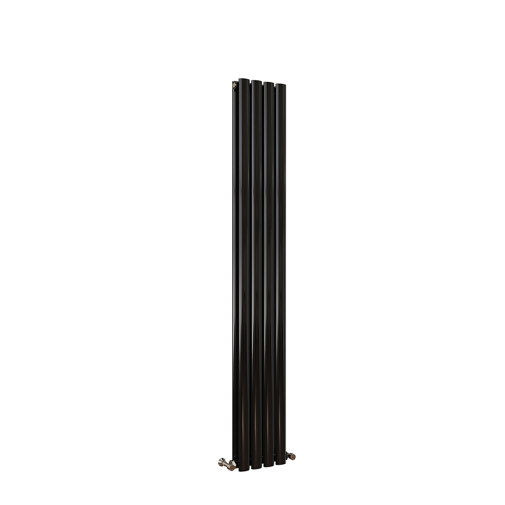 Modern Splash Oval Column Black Radiator NZ16-4-2K