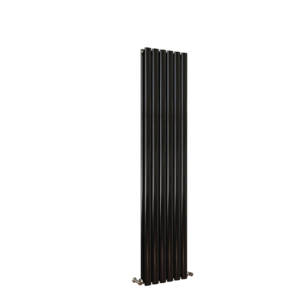Modern Splash Oval Column Black Radiator NZ16-6-2K