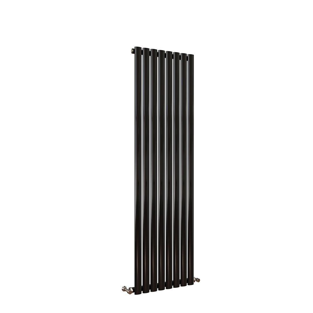 Modern Splash Oval Column Black Radiator NZ16-8-1K