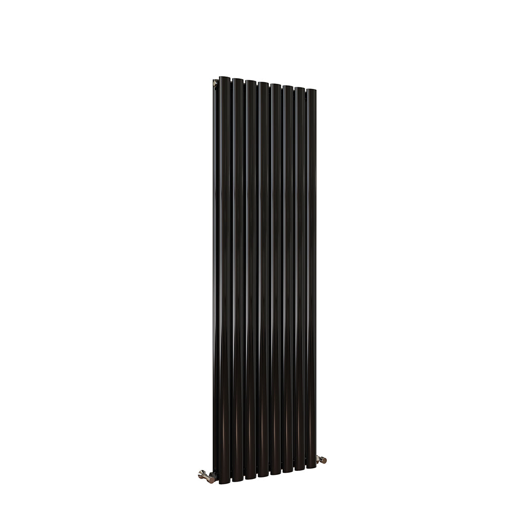 Modern Splash Oval Column Black Radiator NZ16-8-2K