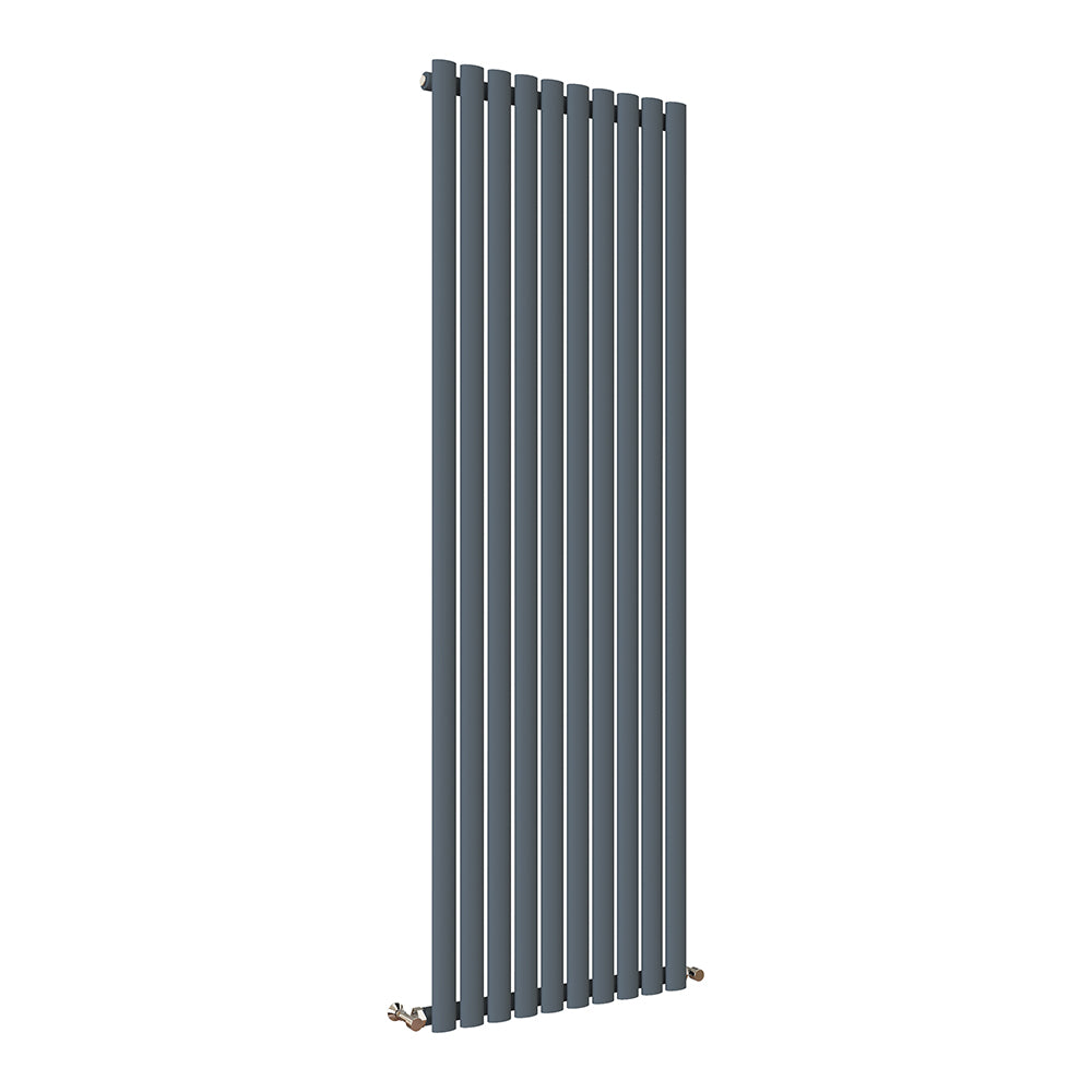 Modern Splash Oval Column Anthracite Radiator NZ18-10-1N