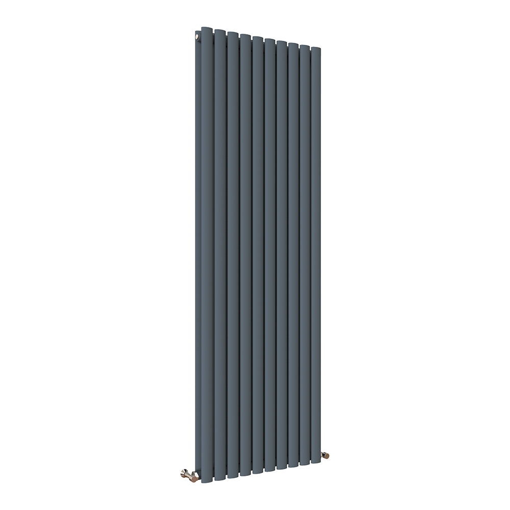 Modern Splash Oval Column Anthracite Radiator NZ18-10-2N