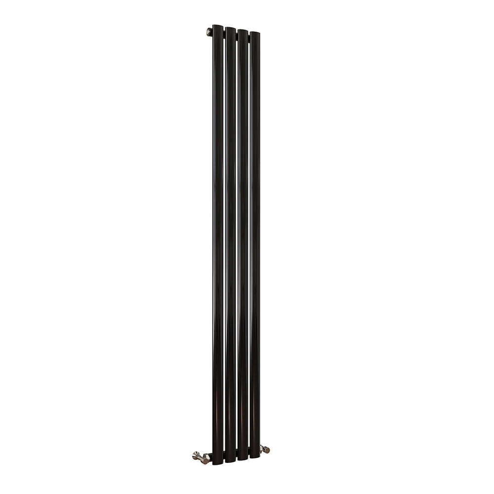 Modern Splash Oval Column Black Radiator NZ18-4-1K