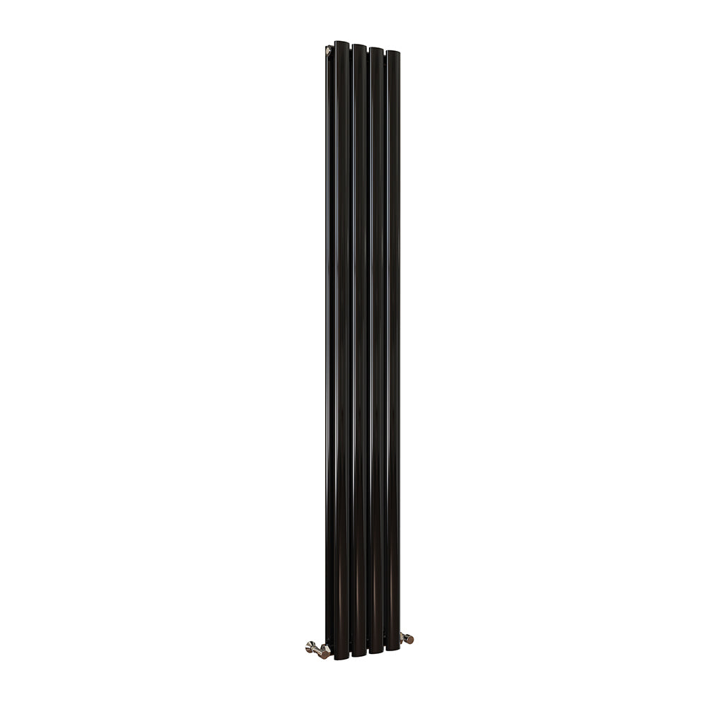 Modern Splash Oval Column Black Radiator NZ18-4-2K