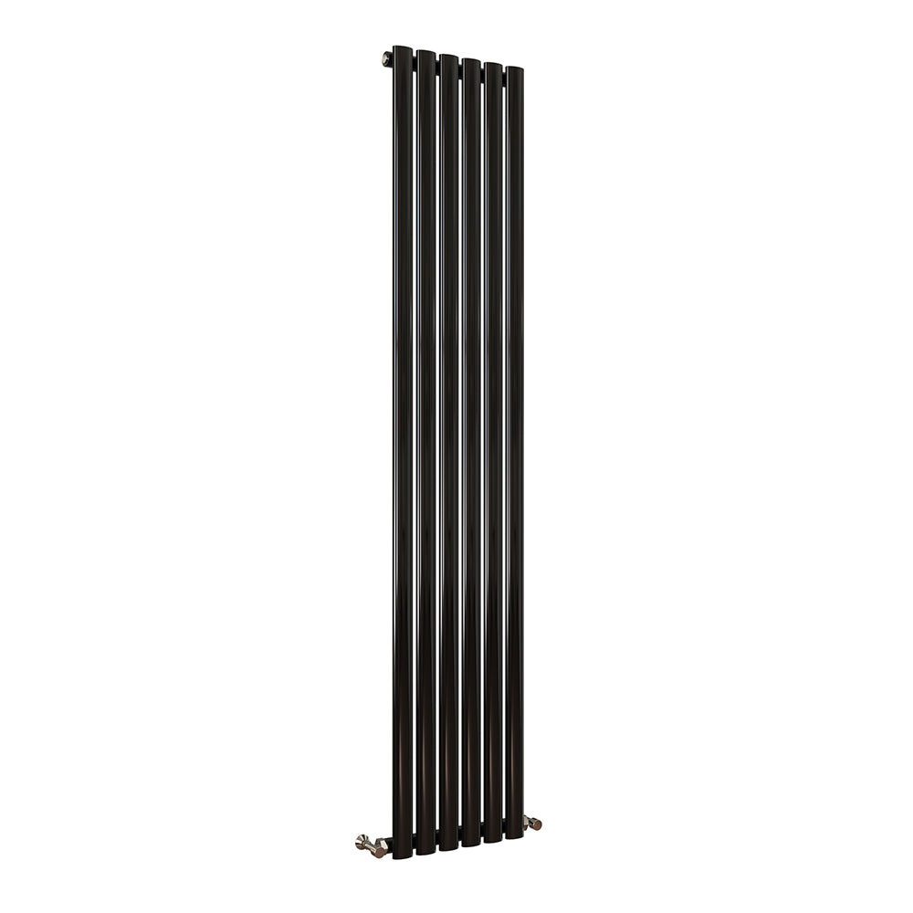 Modern Splash Oval Column Black Radiator NZ18-6-1K