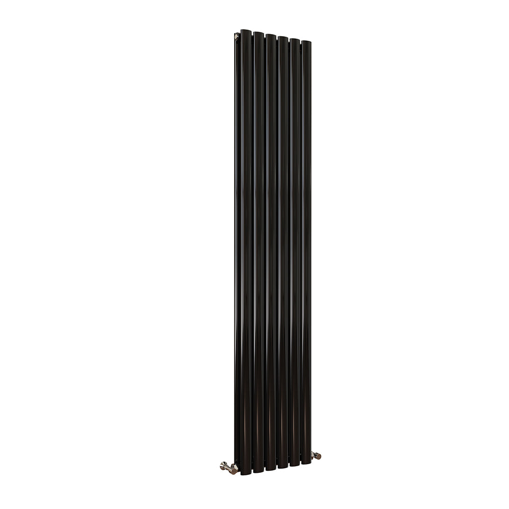 Modern Splash Oval Column Black Radiator NZ18-6-2K
