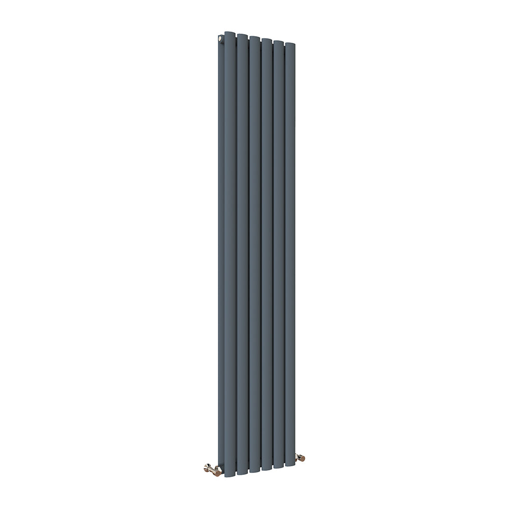 Modern Splash Oval Column Anthracite Radiator NZ18-6-2N